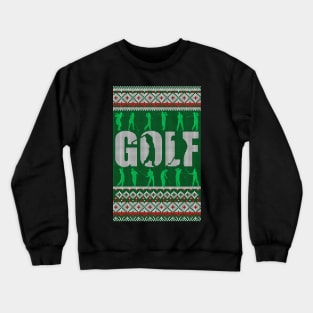 Golf Ugly Christmas Crewneck Sweatshirt